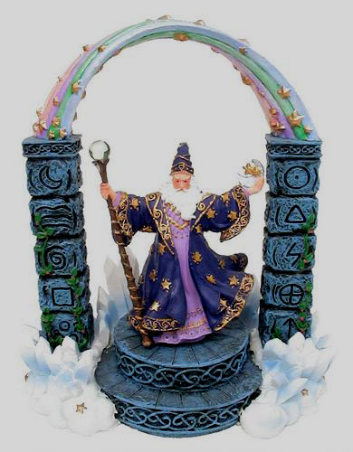 Wizard figurine