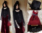 Steampunk ladies clothing set PCV11