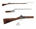 flintlock rifle 1054