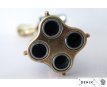 Denix 1310 4 barrel pistol Denix 1310 4-loops vuursteenpistool