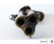 Denix 5309 3-barrel flintlock pistol Denix 5309 3-schots vuursteenpistool
