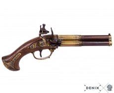 Denix 5309 3-schots vuursteenpistool