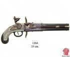 Denix 1264 double barrelled turn-over flintlock pistol